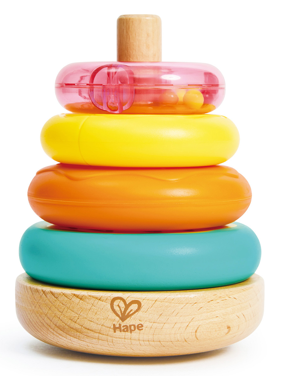 Игрушка Hape пирамидка Башня пончиков - фото 2