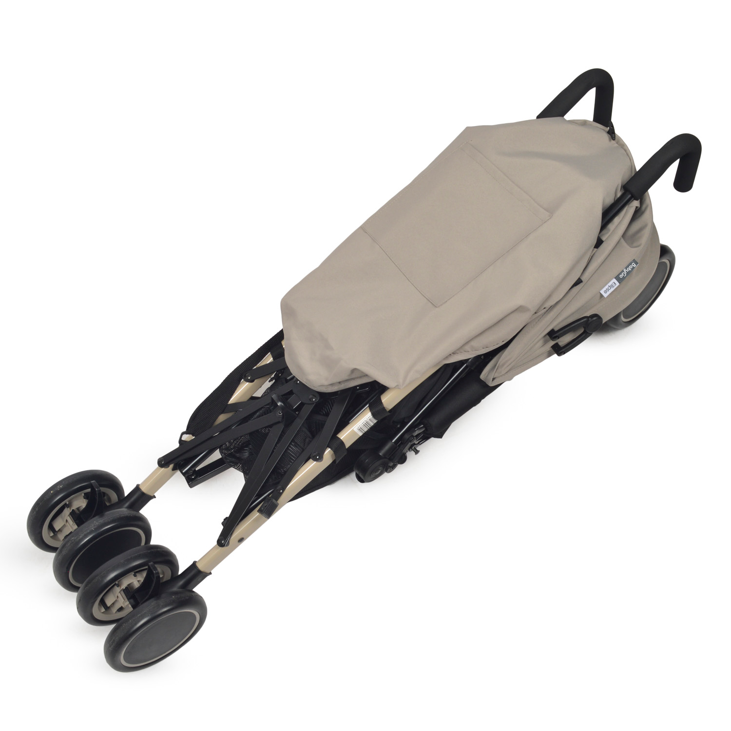 Коляска прогулочная BabyGo Ellipse New бежевый - фото 15
