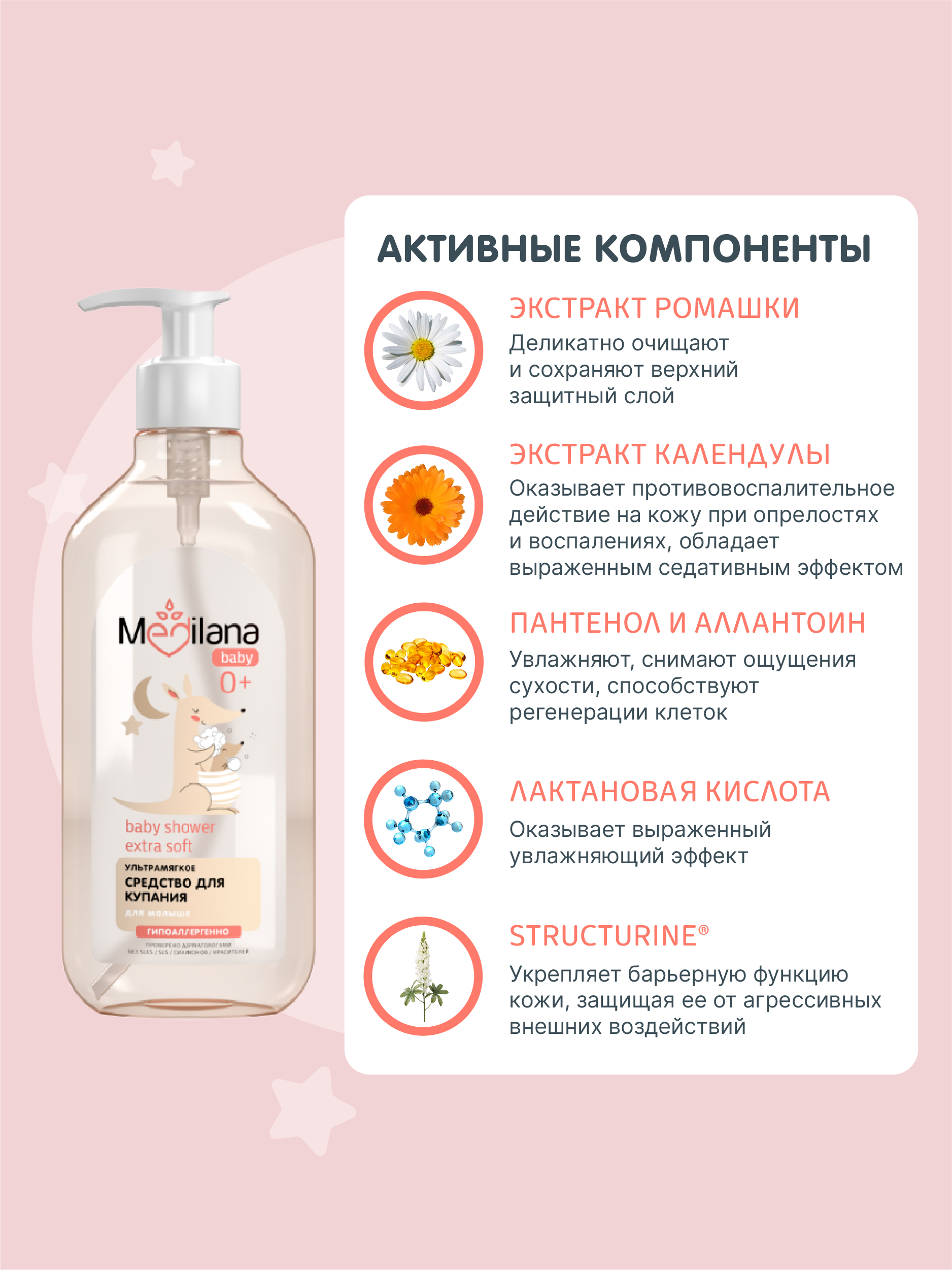 Набор средств MEDILANA с игрушкой Кенгуру 3 шт. - фото 10