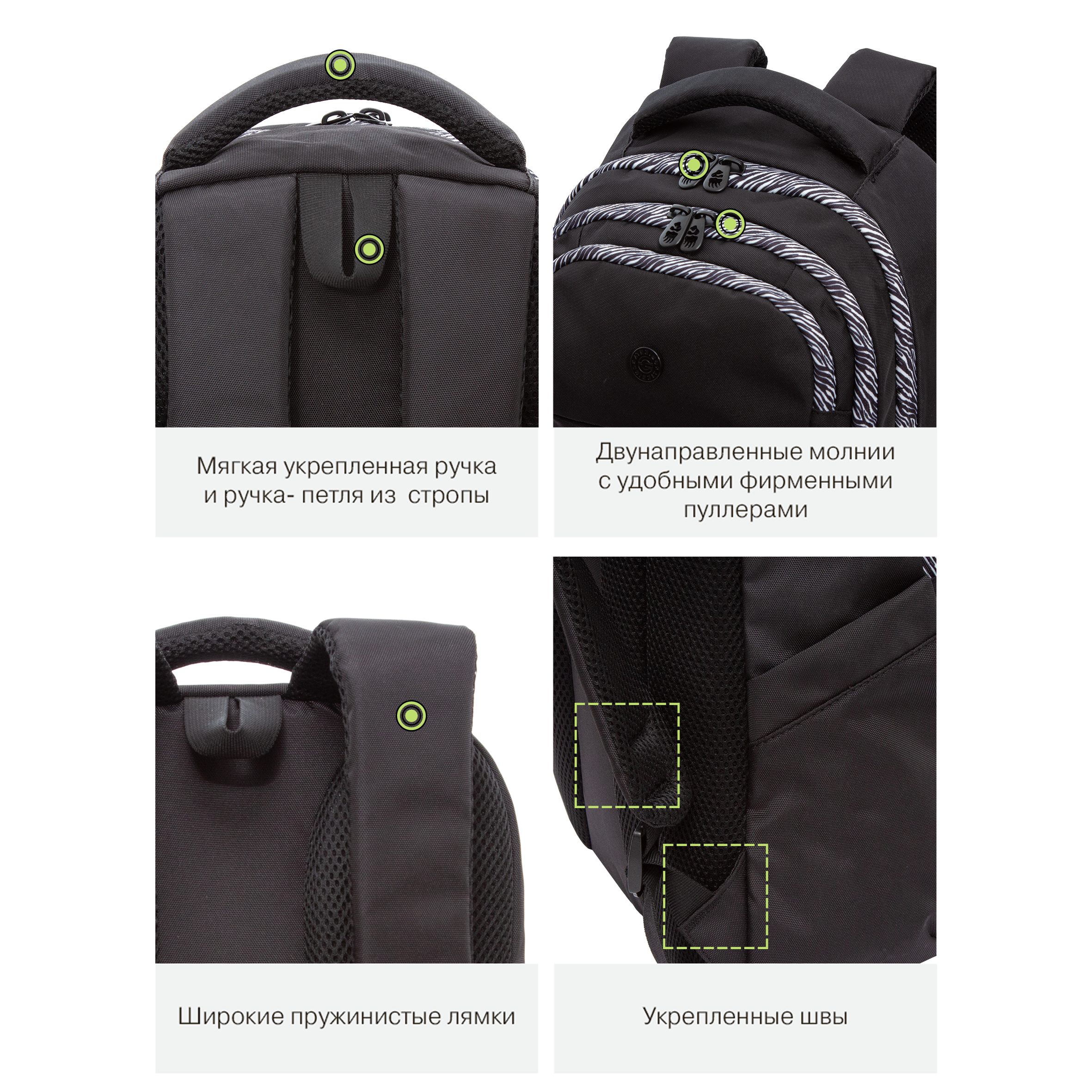 Рюкзак Grizzly для девочки - фото 10