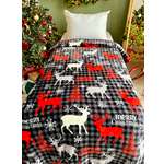 Плед PAVLine Олени 150 x 200 см велсофт