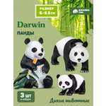 Фигурка DARWIN Животные Семейство панд