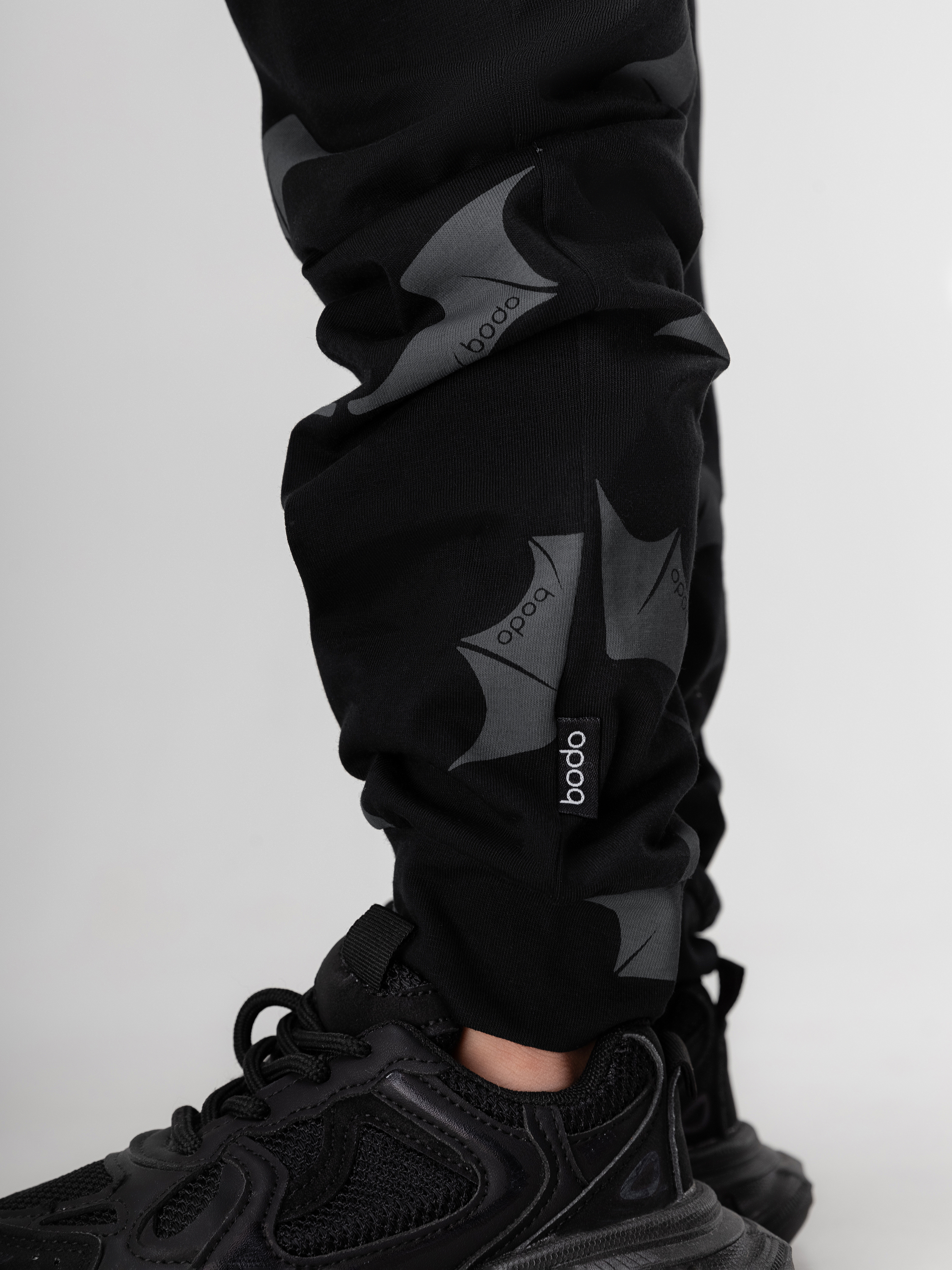 Костюм спортивный Bodo 11-360МU_черный (темно-серый) - фото 9