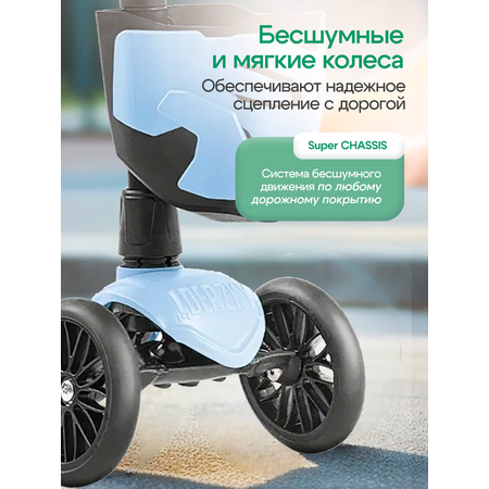 Самокат !Дерзкий трехколесный