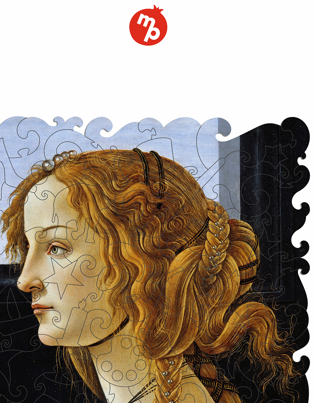 Пазл Melograno Боттичелли картина деревянный - фото 9