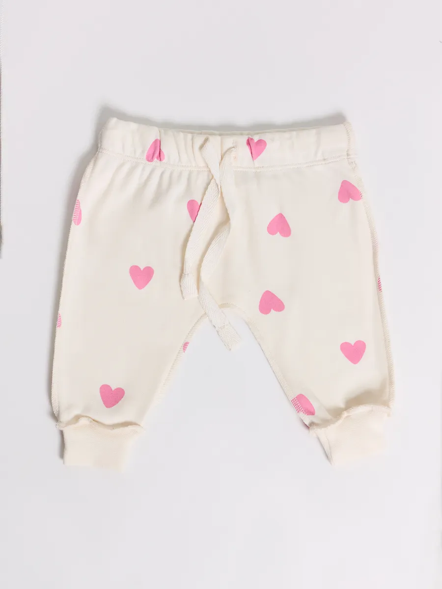Штанишки 2 шт Mark Formelle (Марк Формэль) 85113-2/сердечки на молоке +розовый - фото 21