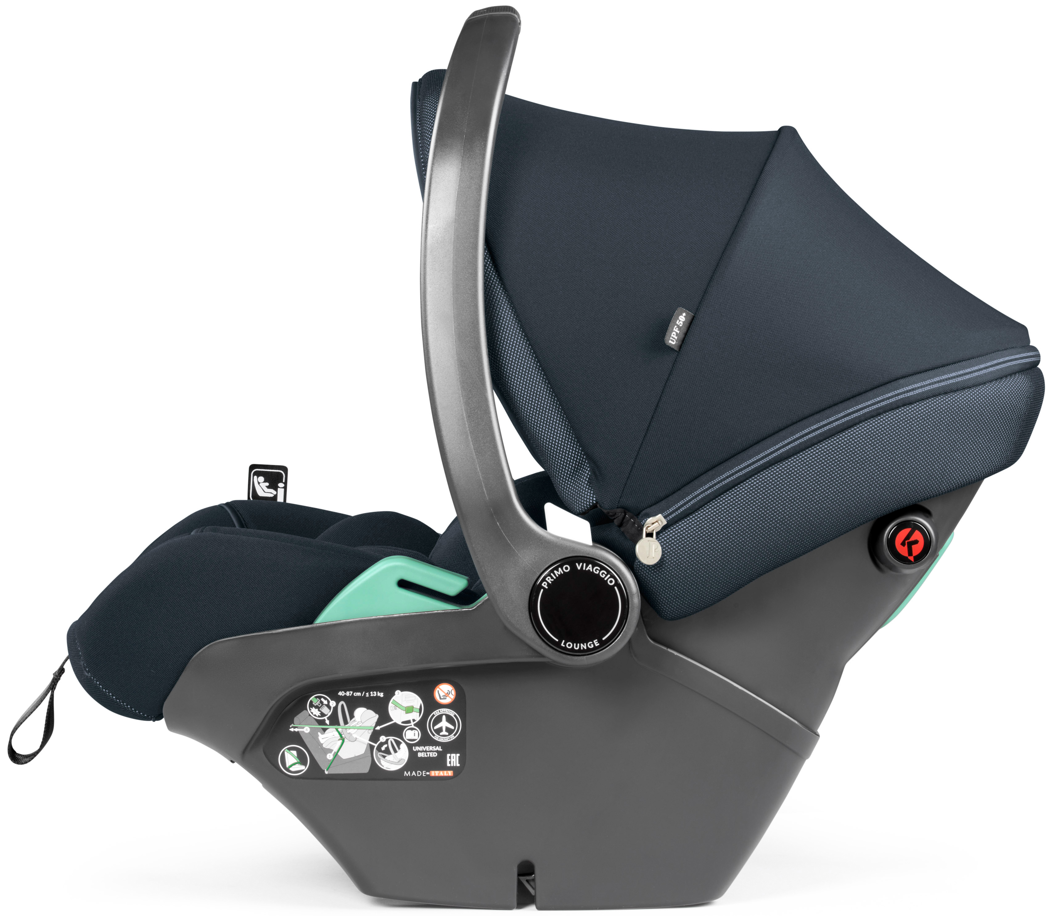 Автокресло Peg-Perego Lounge 0 (0 -13 кг) синий - фото 7