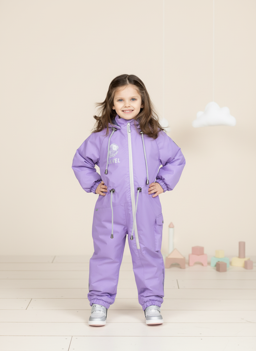 Комбинезон Arctic kids 30-029-сирень - фото 2