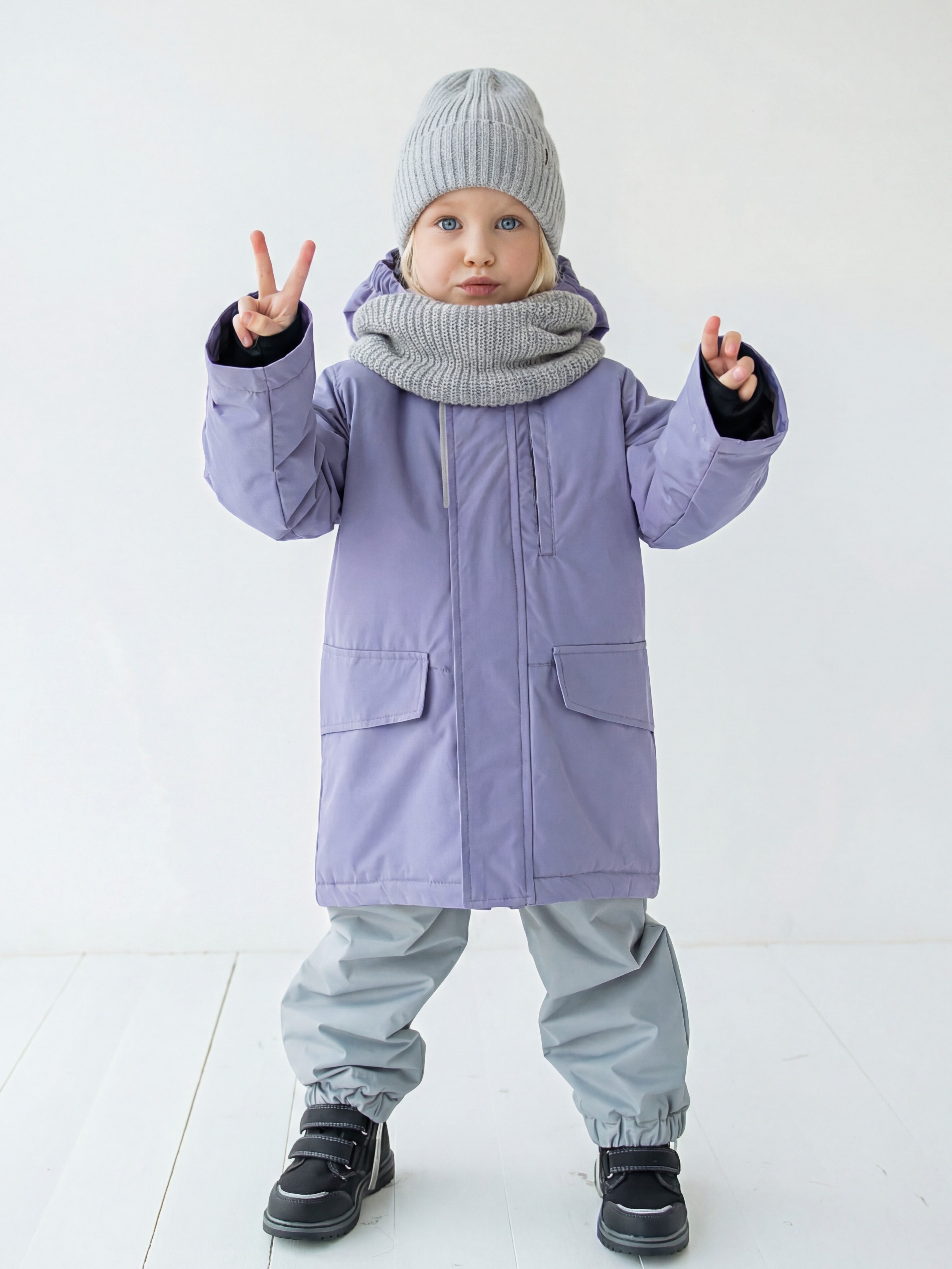 Парка BUNGLY 1R10377/Лаванда - фото 2