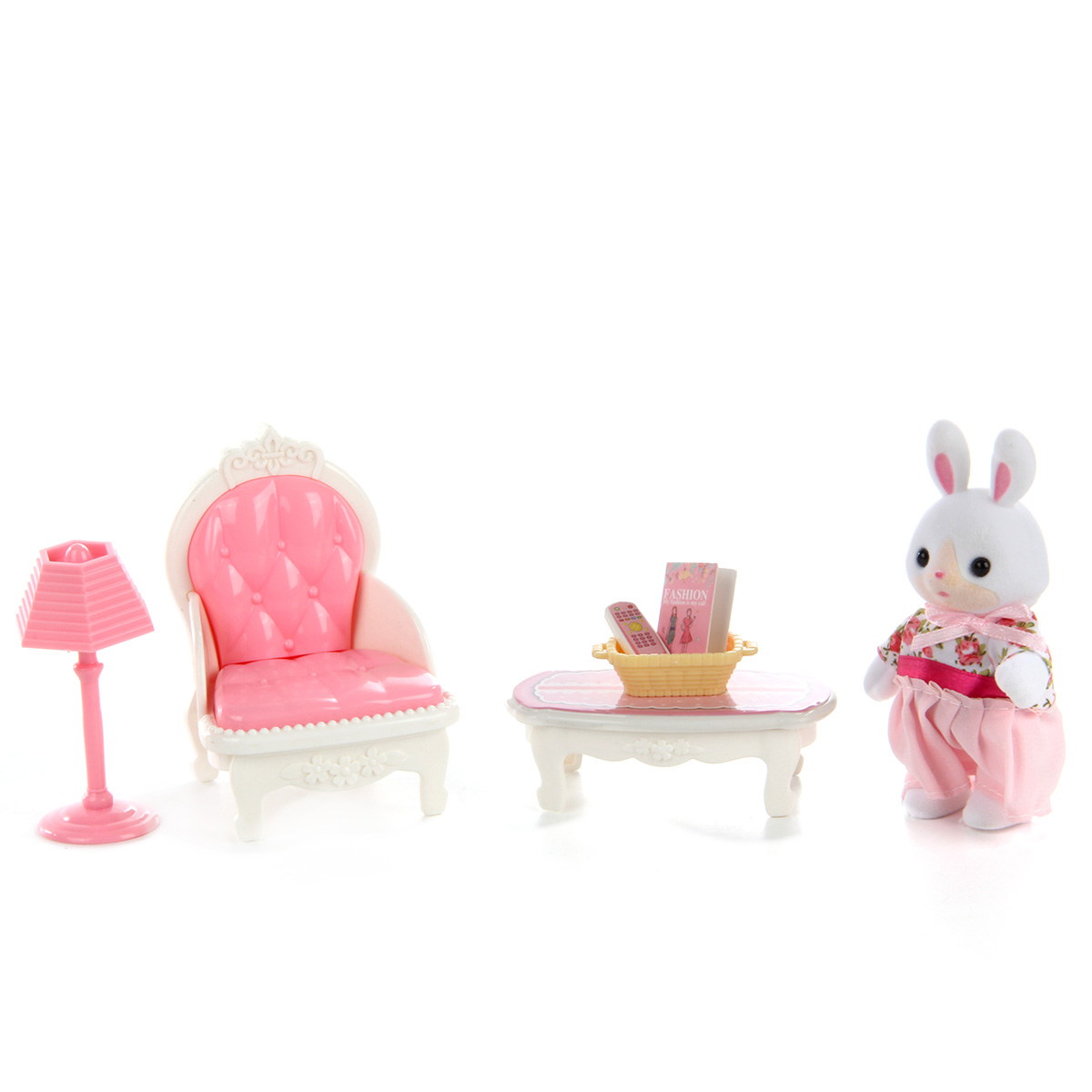 Аксессуар для кукол Veld Co кукольный интерьер, кресло, диван, комплект мебели, стол, светильник 117905 - фото 3