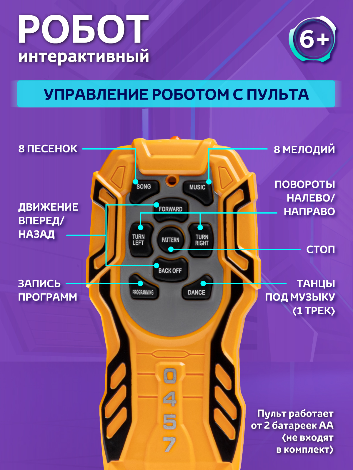 Робот РУ AUTODRIVE интерактивный - фото 4