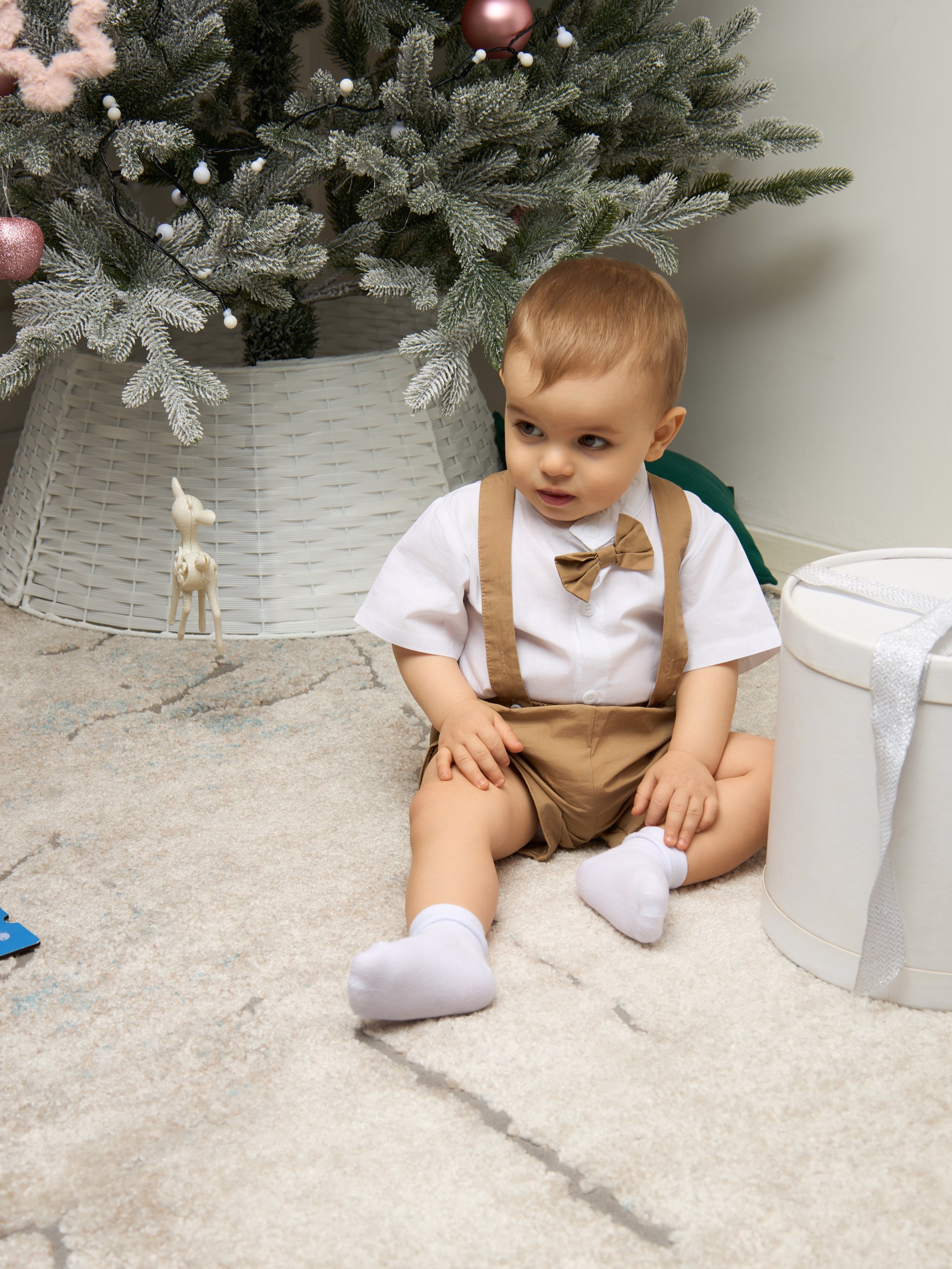 Носки 4 пары ALEX YVN B-5702-4-бел. - фото 11