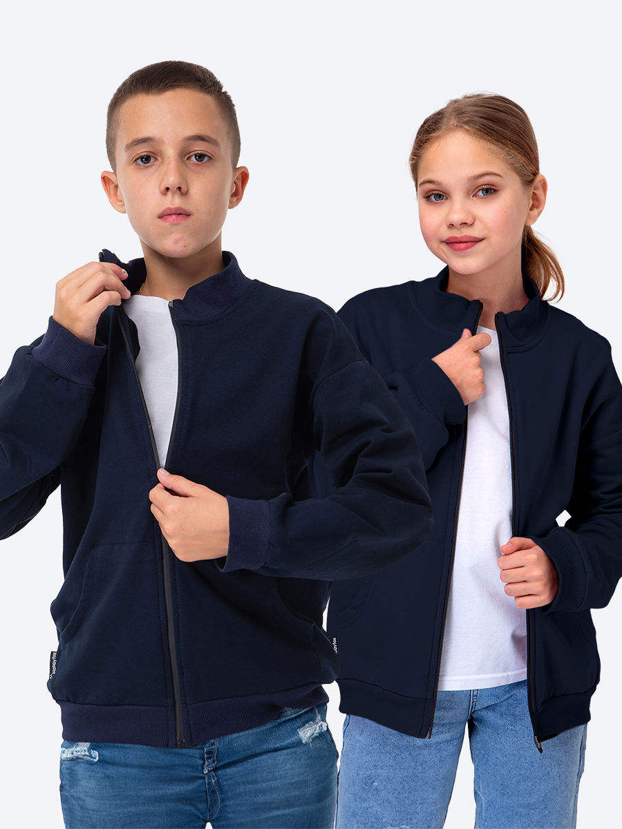 Толстовка HappyFox HF00159т.синий - фото 3