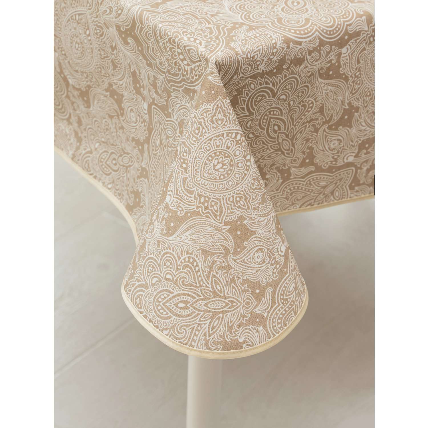 Скатерть Перспектива Лён с бейкой 130*110см (+/-6см) - фото 6