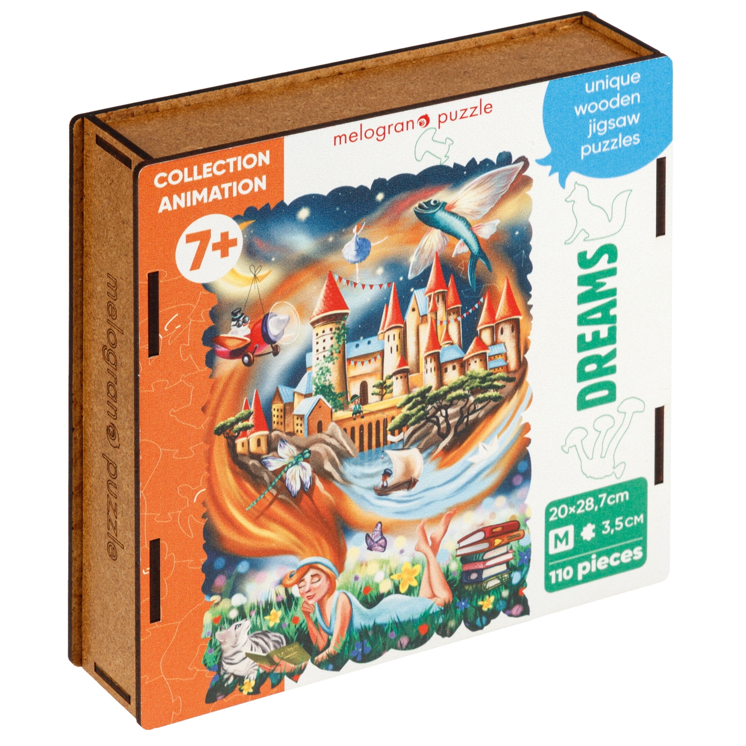 Пазл 1TOY Мечты 110 деталей деревянный - фото 8