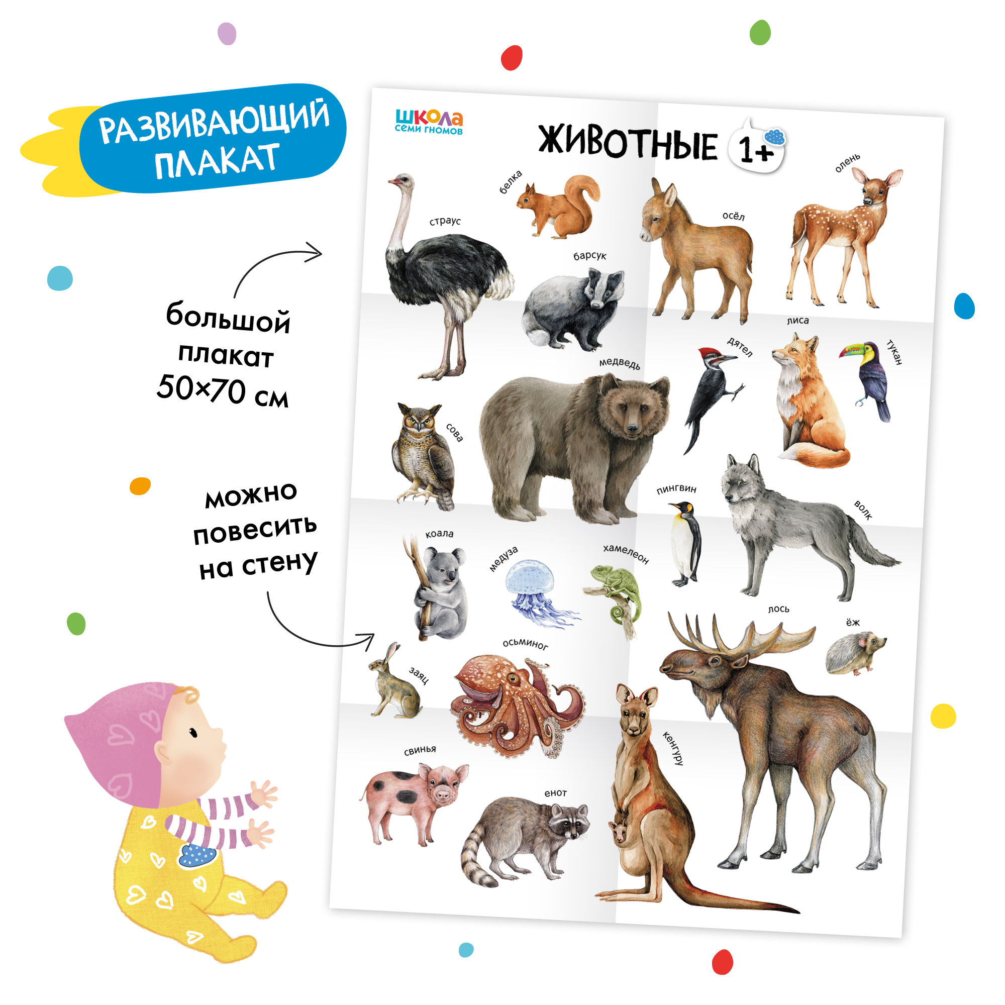 Комплект Школа Семи Гномов Базовый курс 1+. 12 книг - речь, мышление, моторика, окружающий мир - фото 9