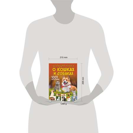 Книга АСТ Большая книга о кошках и собаках 1001 фотография