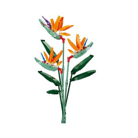 Конструктор SLUBAN Flower Цветы в вазе сборная игровая модель