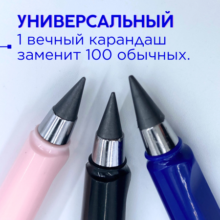Карандаши чернографитные CANBI 3 шт.