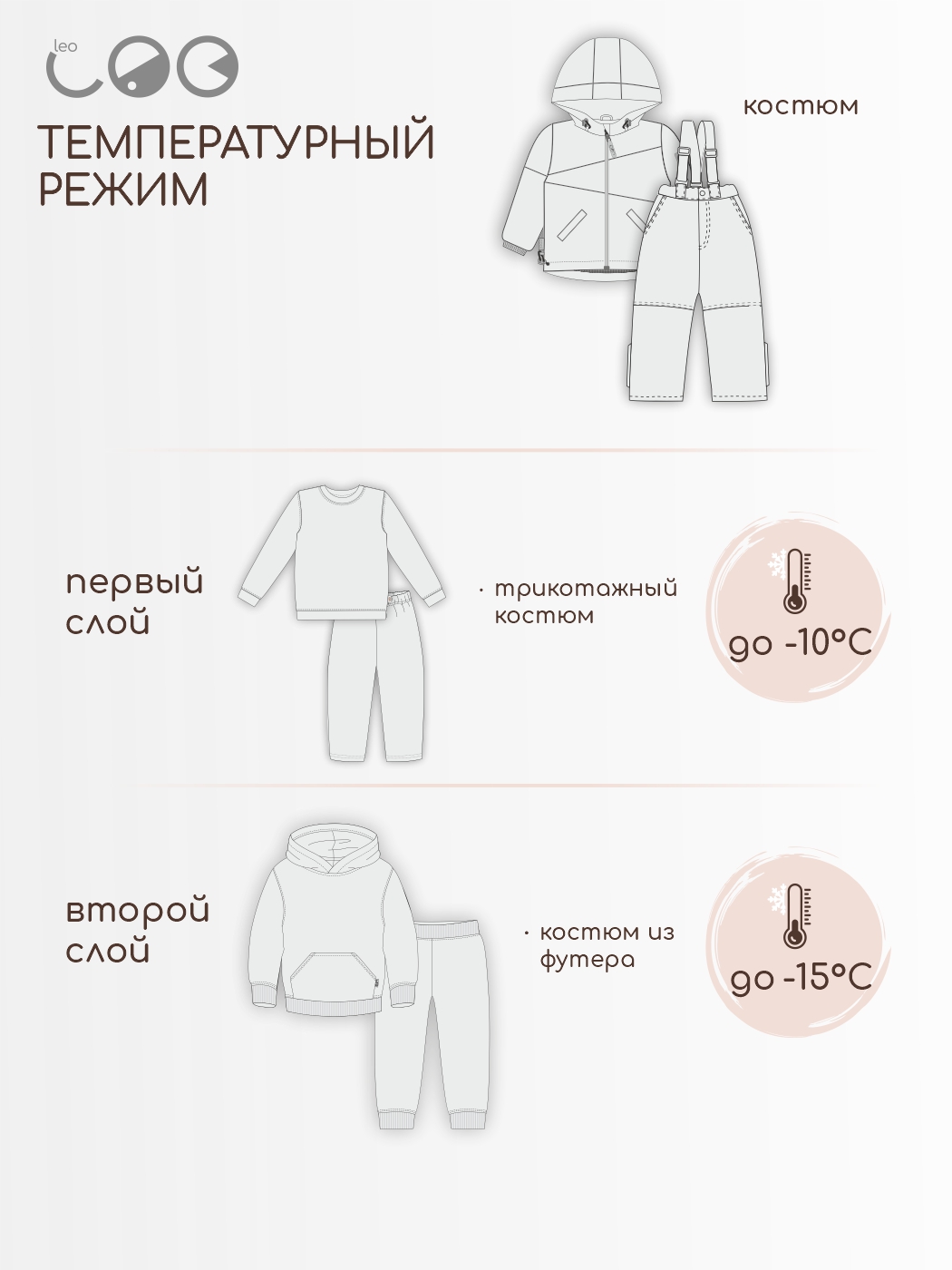 Куртка и брюки LEO 5019В_голубой/серый - фото 6
