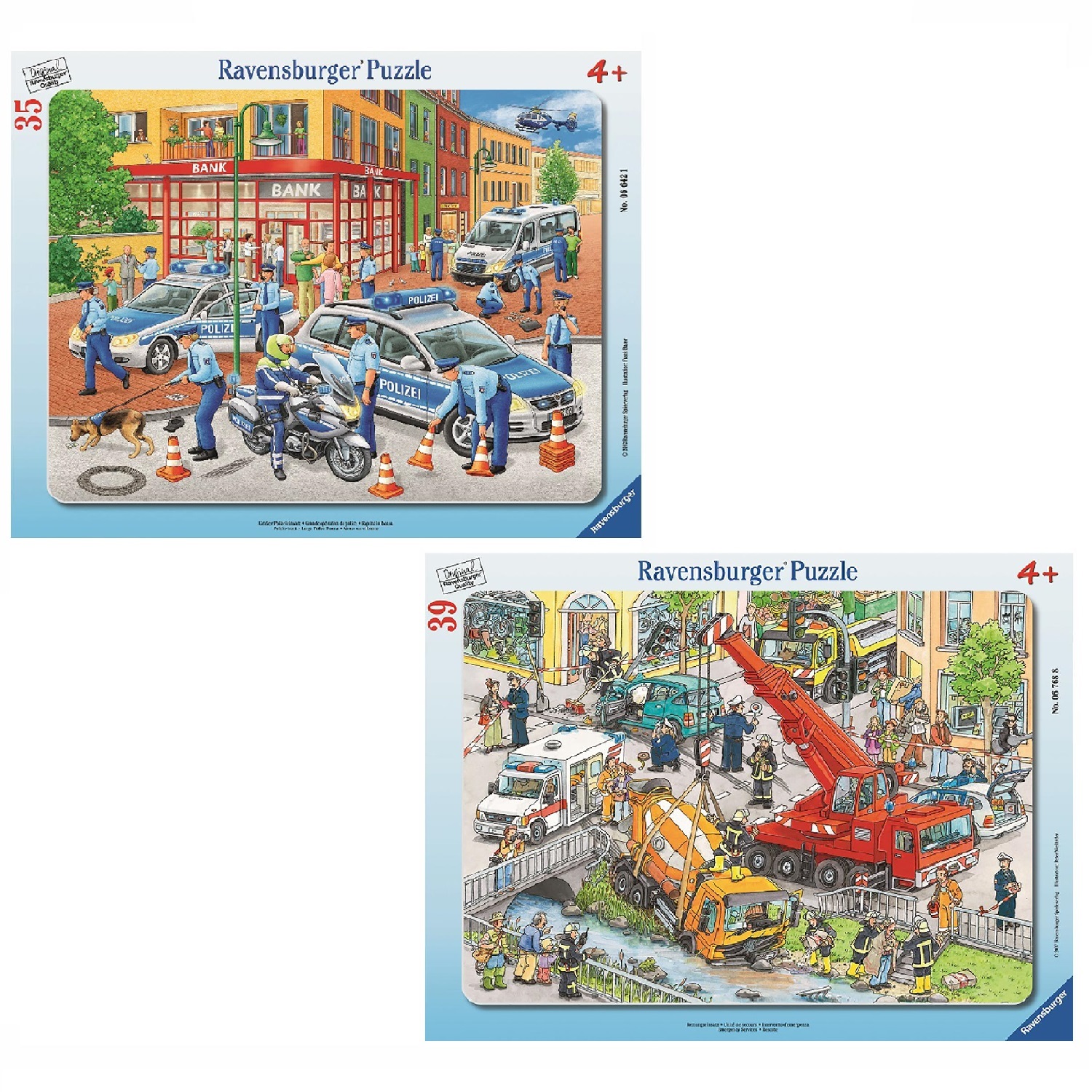 Пазл Ravensburger классический в ассортименте - фото 1