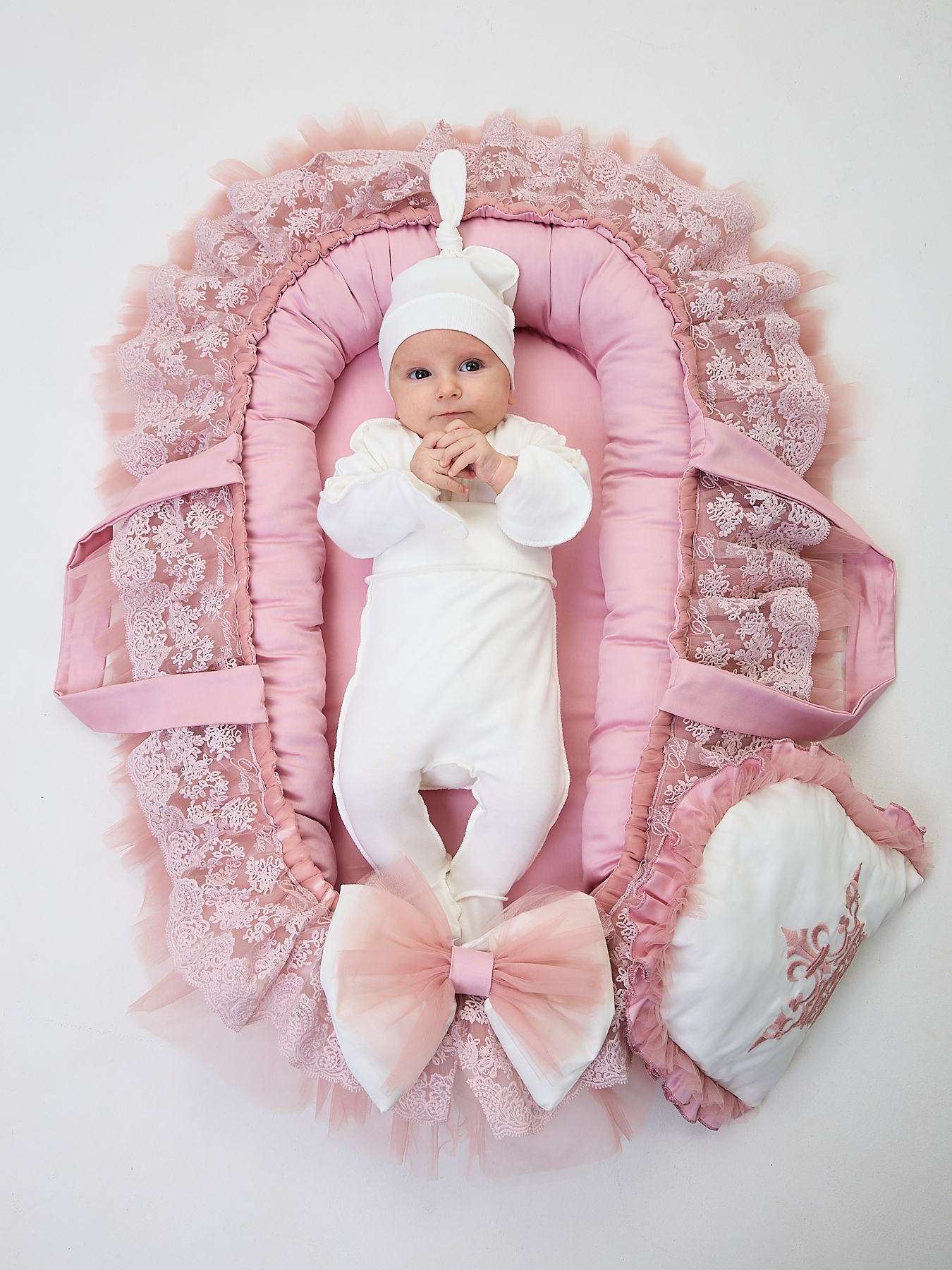 Конверт пеленальный (кокон) ТОСЯ БОСЯ розовый - фото 7