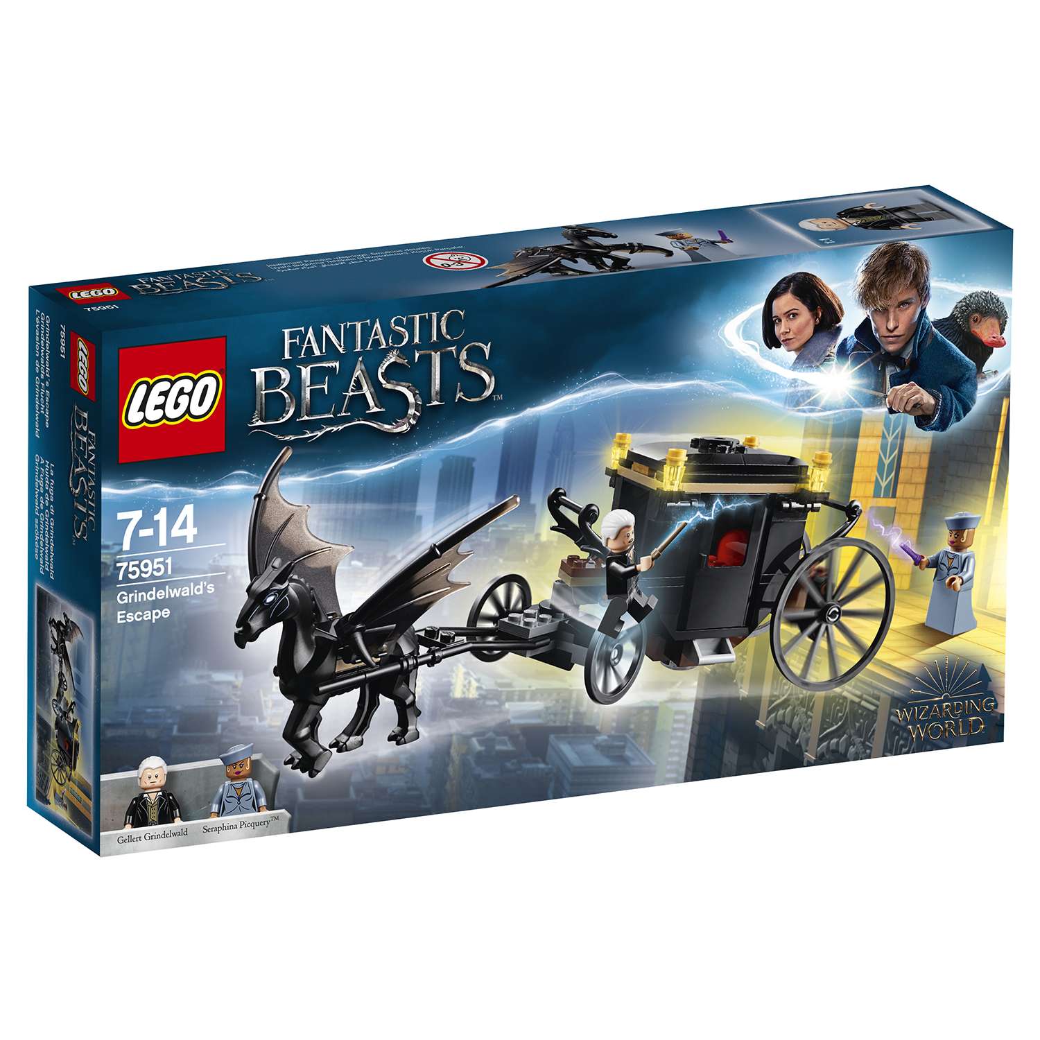 Конструктор LEGO Harry Potter Побег Грин-де-Вальда блочный - фото 2