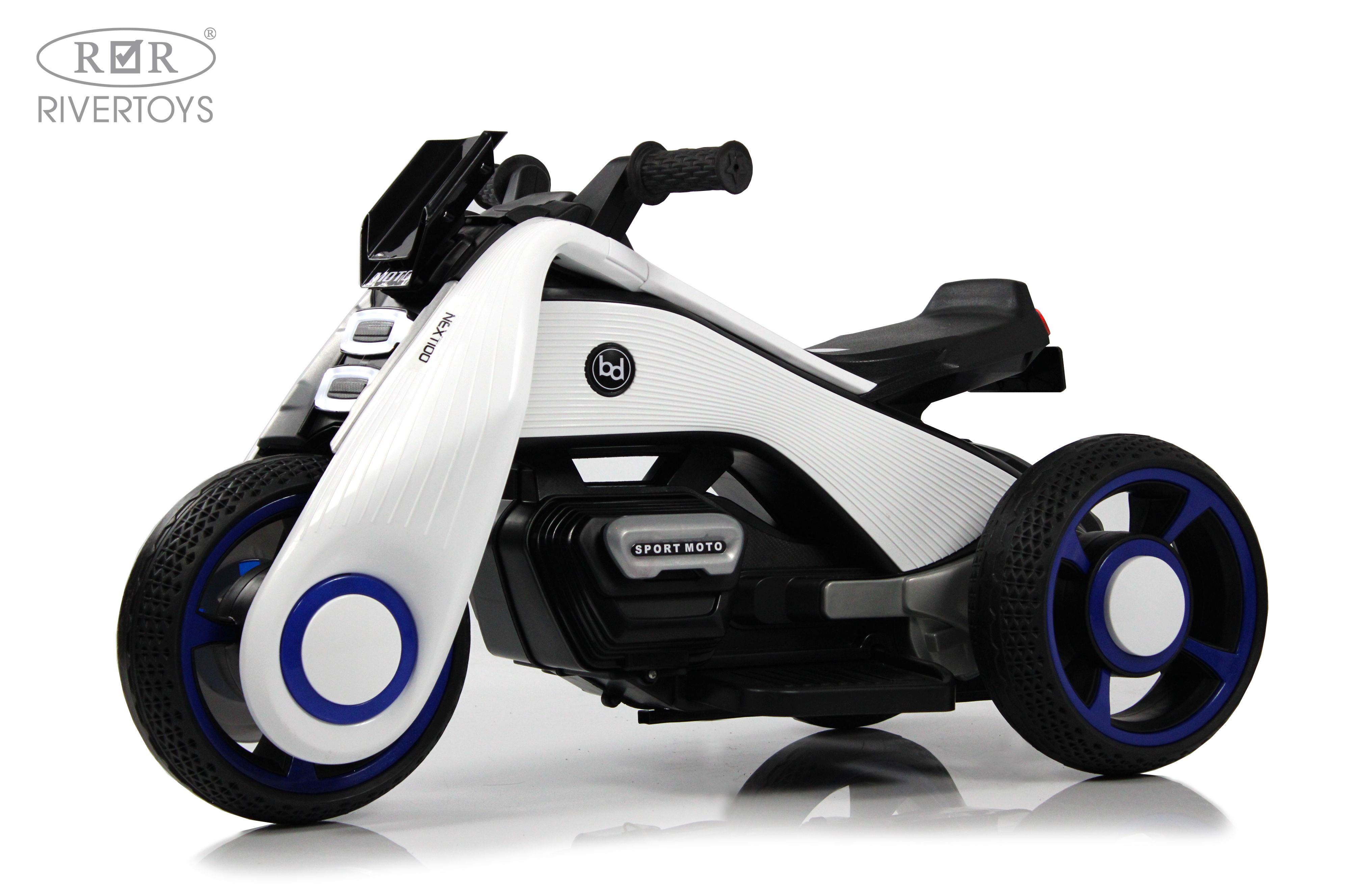 Электромобиль RIVERTOYS K333PX-WHITE - фото 12