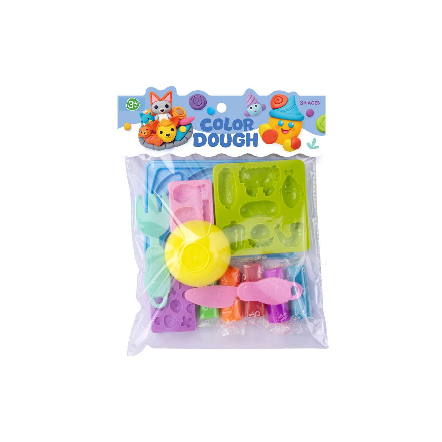 Масса для лепки . с формочками в ассортименте - фото 1