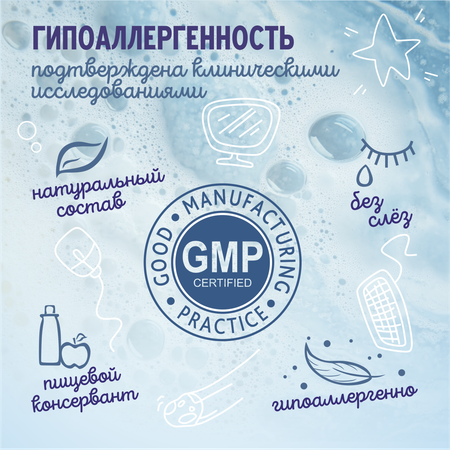 Гель-пена AQA baby Активное восстановление 250 мл