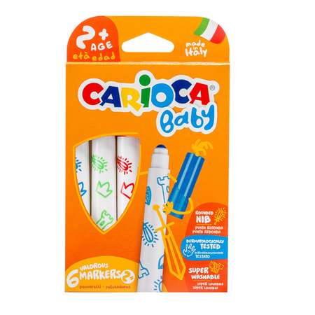 Фломастеры CARIOCA 6 цв.