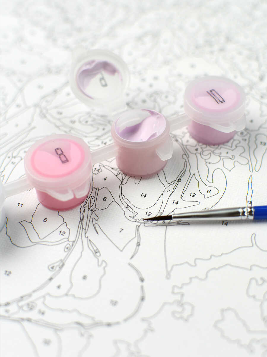 Картина по номерам Феникс + - фото 9