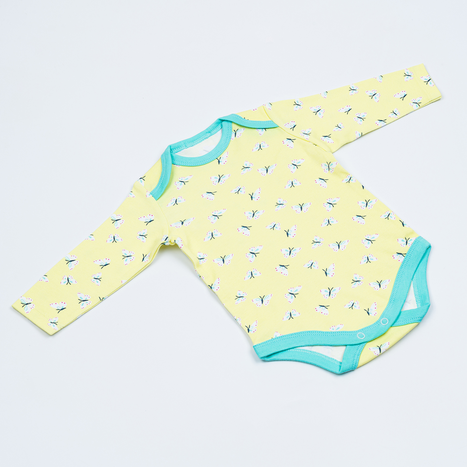 Боди Linas baby 1282-9 Желтый - фото 4