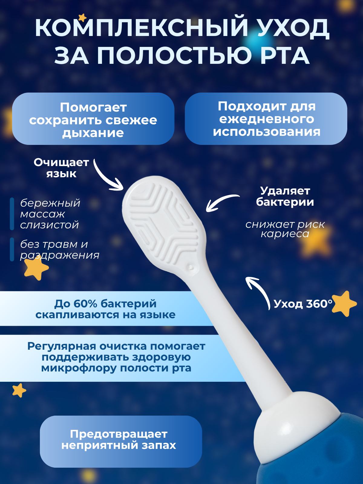 Зубная щетка классическая Чистый Зуб от 0 лет 1 шт. - фото 6