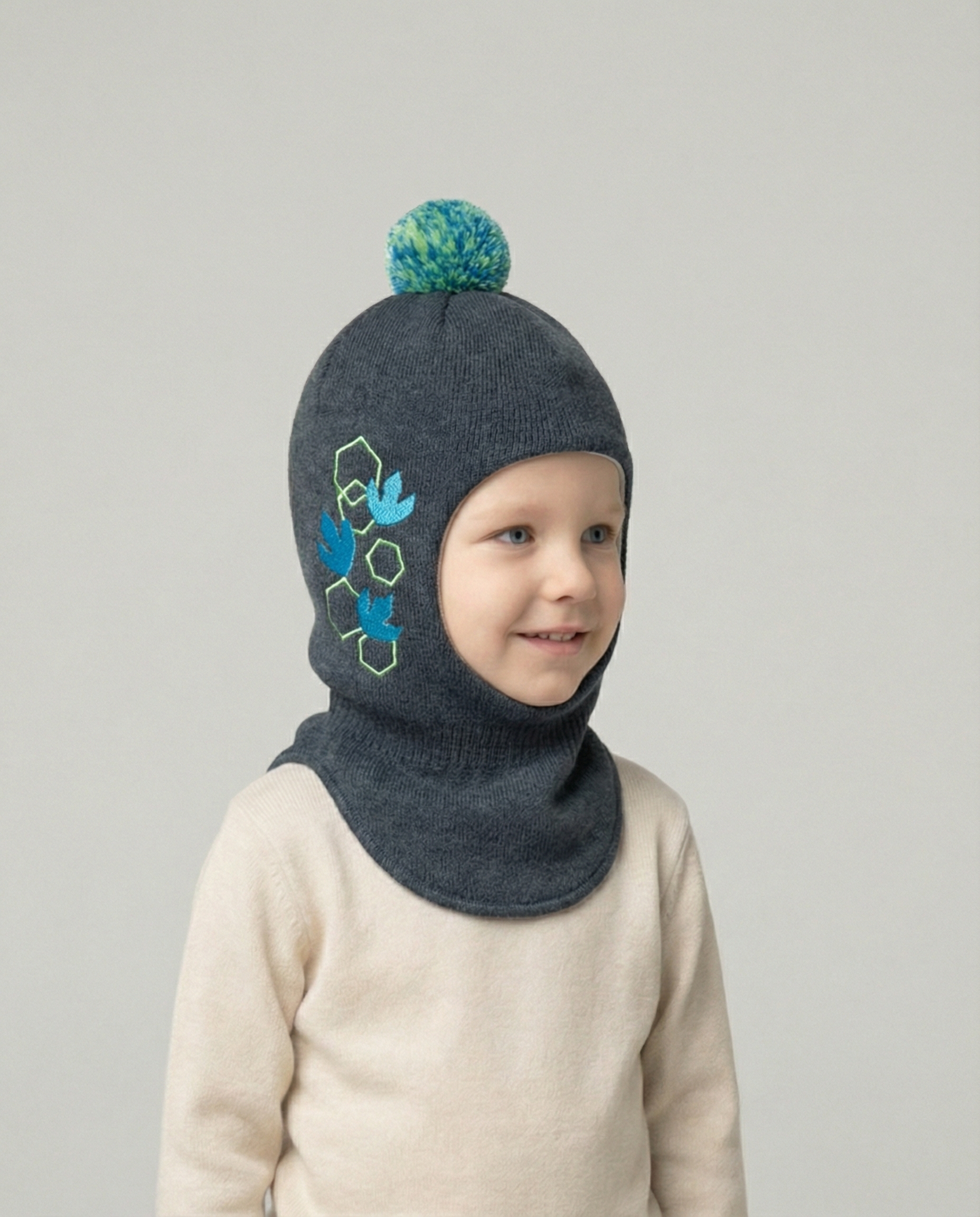 Шапка-шлем GUSTI GW25AC1209B-PACIFIC - фото 1