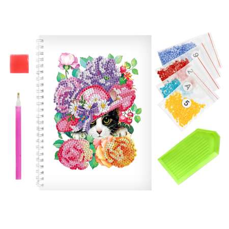 Алмазная мозаика Color Kit Котенок