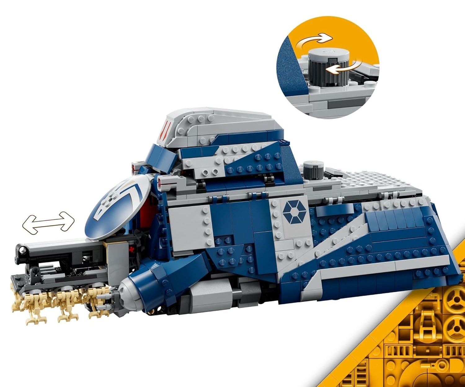 Конструктор LEGO Star Wars Сепаратистский MTT 976 дет. - фото 2