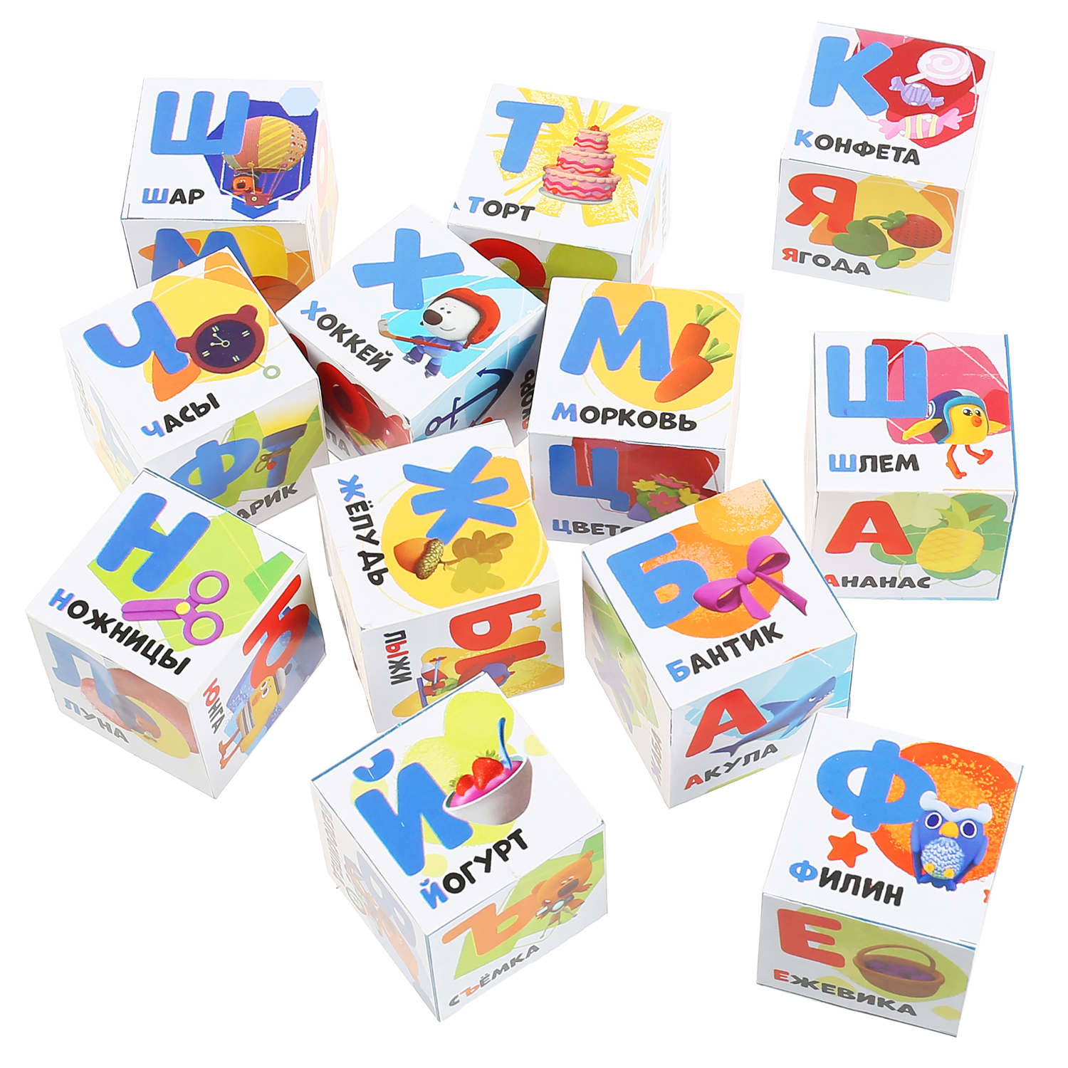 Игрушка Играем вместе кубики - фото 4