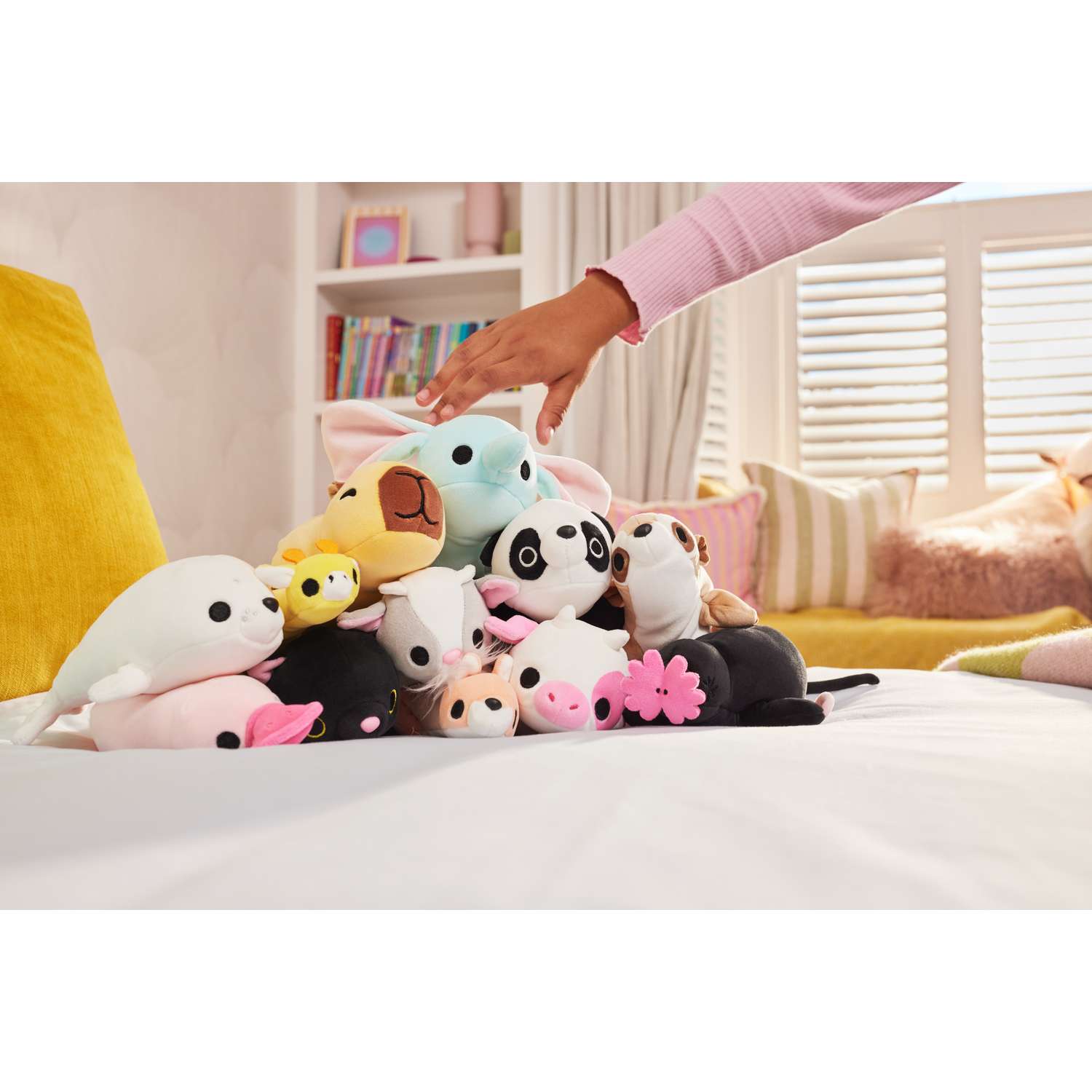 Мягкая игрушка Zuru HUG A LUMPS Козлик Билли 9 см - фото 6