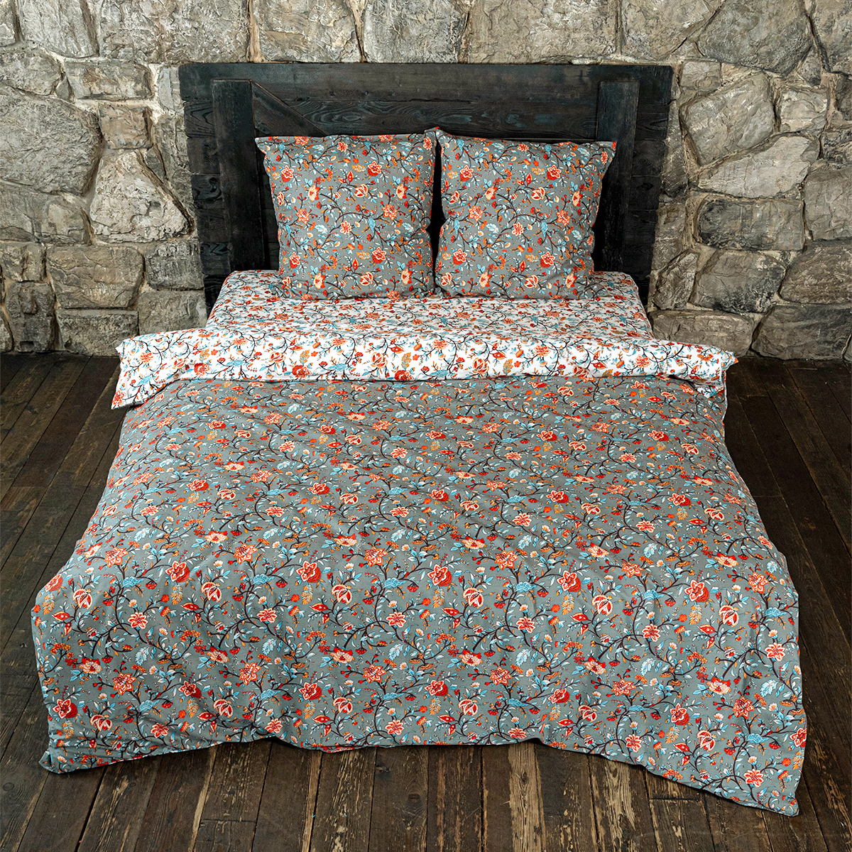 Комплект постельного белья BRAVO Лиода семейный 5 предм. - фото 1