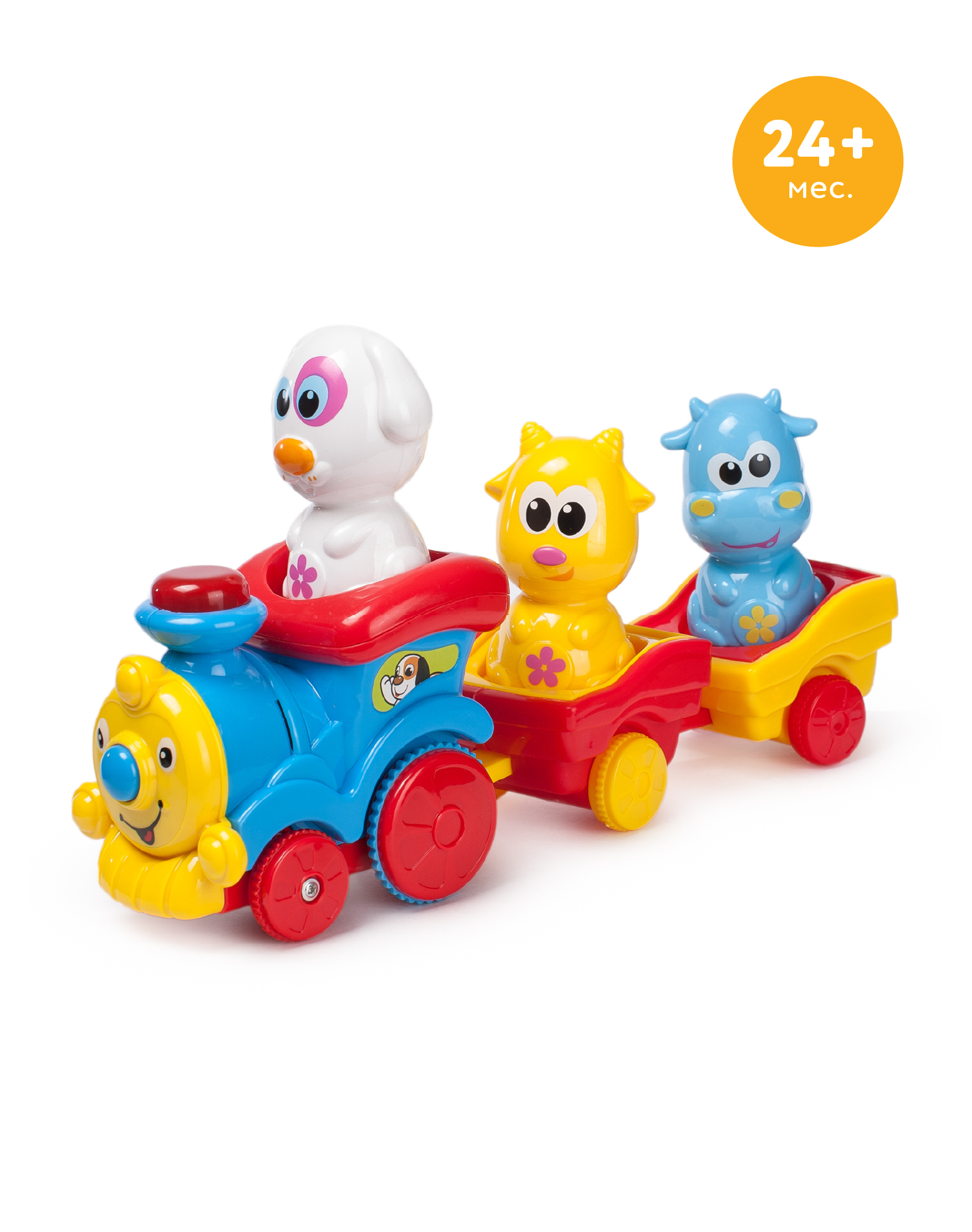 Игрушка BabyGo Поезд с животными - фото 1