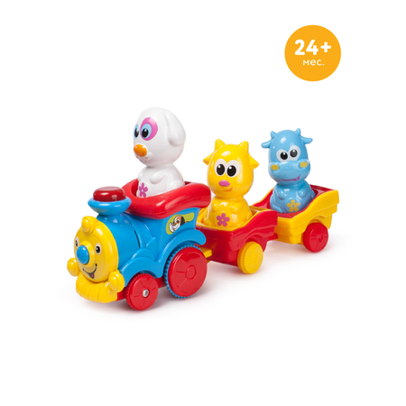 Игрушка BabyGo Поезд с животными