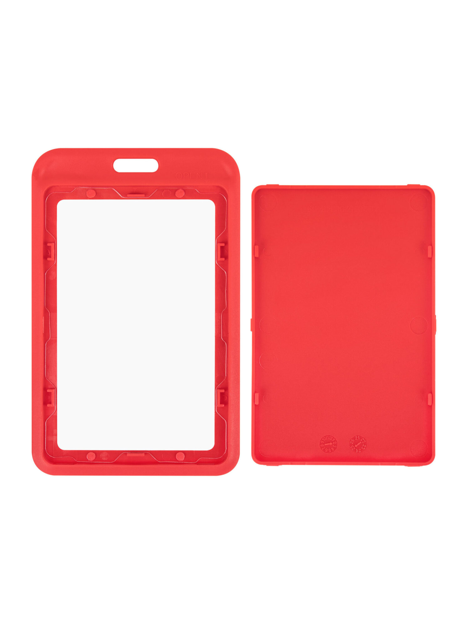 Бейдж Brauberg красный - фото 9