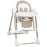 Стульчик для кормления JOVOLA Muza с функцией электрокачели серый