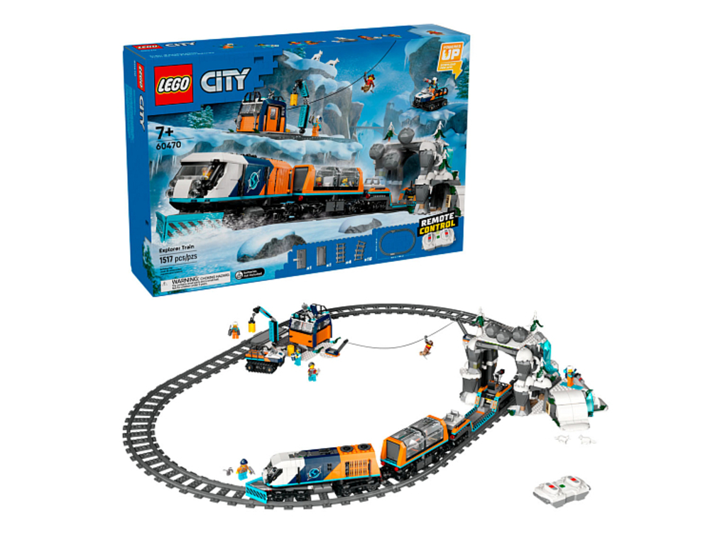 Конструктор LEGO City 60470 1517 дет. - фото 1