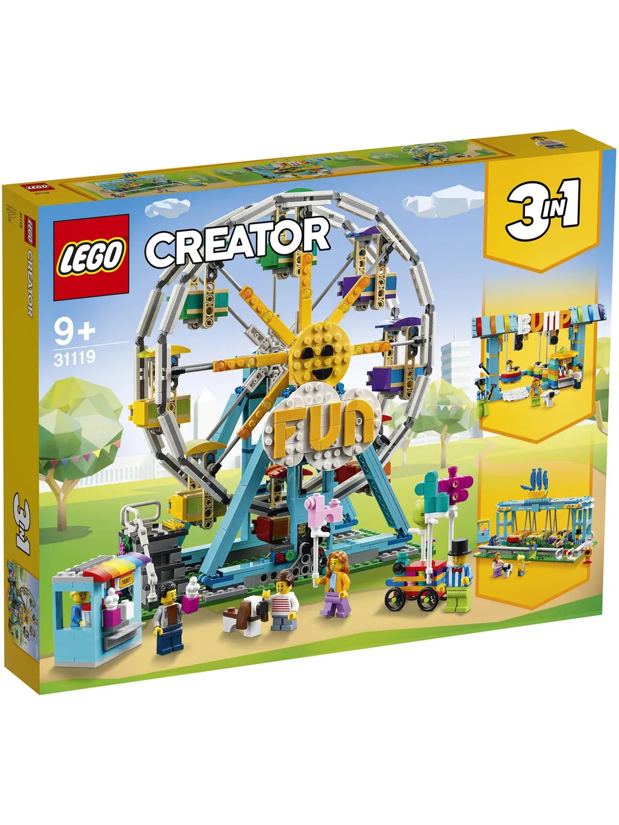 Конструктор LEGO Creator Колесо обозрения 1002 дет. - фото 1