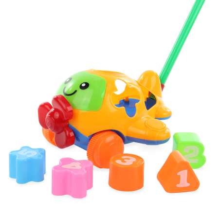 Игрушка Veld Co каталка Самолетик