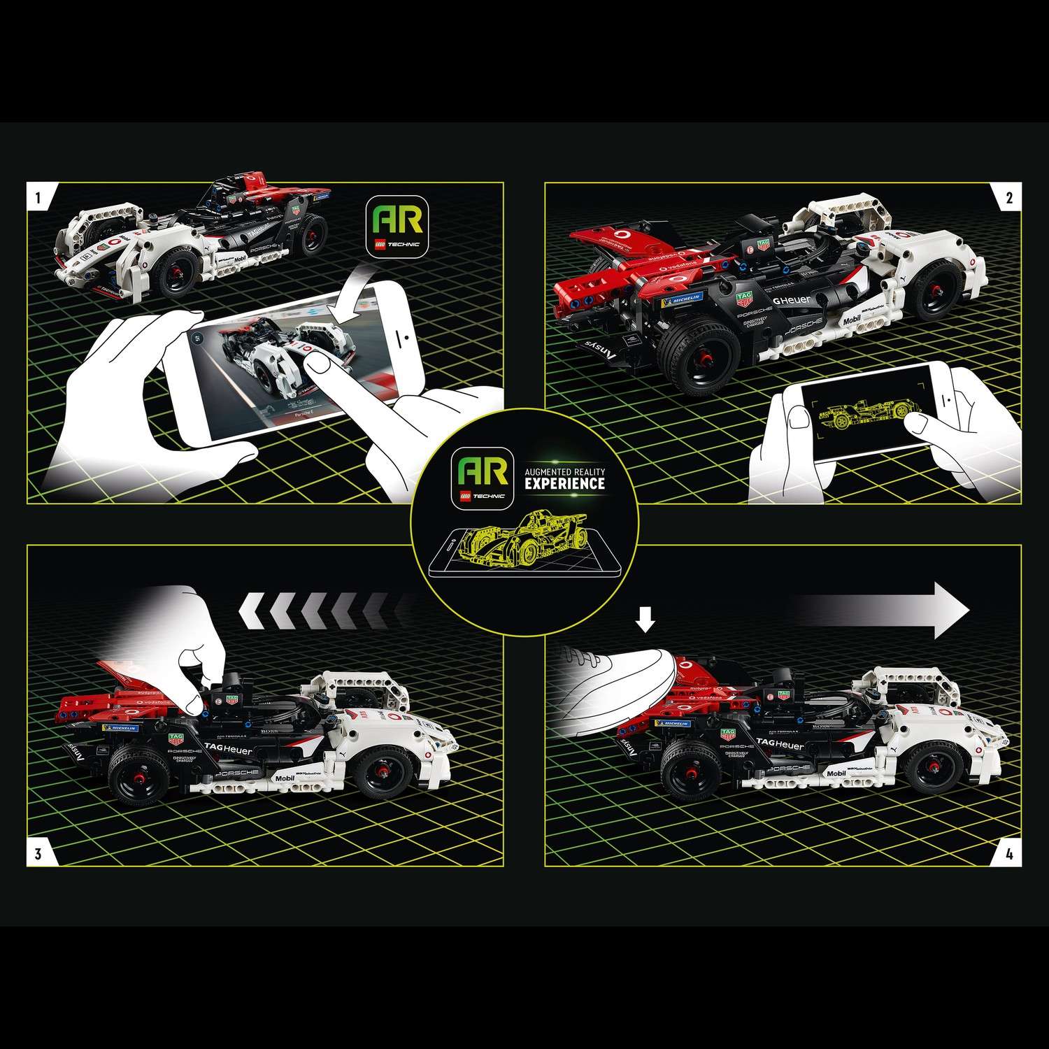 Конструктор LEGO Technic Formula E Porsche 99X Electric - фото 6