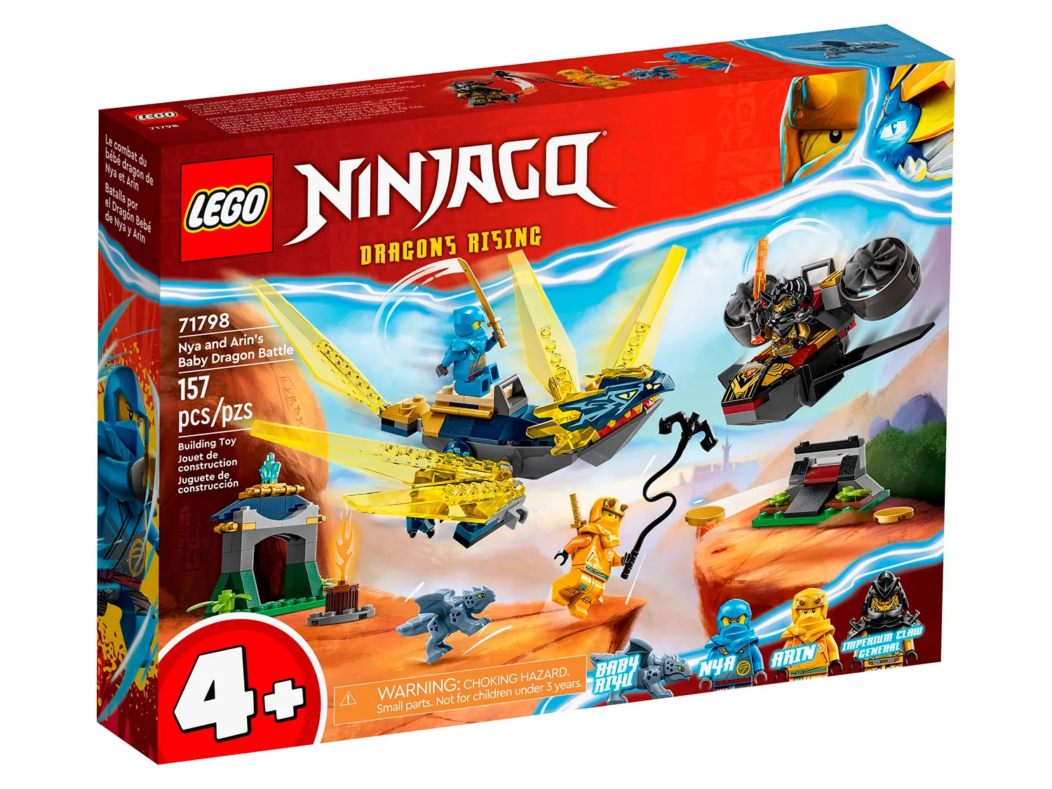 Конструктор LEGO NINJAGO 71798 142 дет. - фото 1