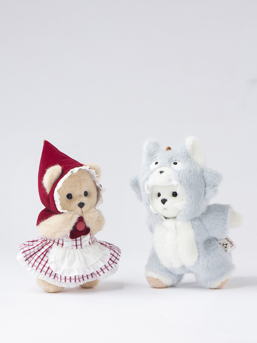 Мягкая игрушка TeddyTales Медведь в Костюме брелок - фото 5